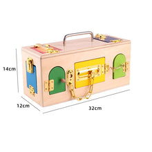 Load image into Gallery viewer, Montessori Toddler Assorted Peg Shape Peg Puzzles
