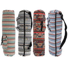 Load image into Gallery viewer, Printed Easy Carry Yoga Mat Bag
