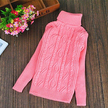 Load image into Gallery viewer, Child’s Warm Winter Knit Sweater Dress