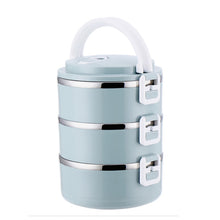 Load image into Gallery viewer, Stainless Steel Multilayer Bento Box - Portable Lunch Box for Work and Kids