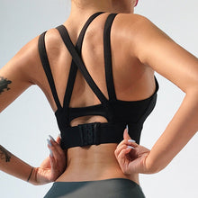 Load image into Gallery viewer, Cross Back Sports Bra