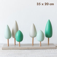 Load image into Gallery viewer, Waldorf Wooden House and Forest Building Blocks Toy for Kids