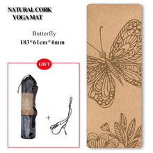Load image into Gallery viewer, Natural Cork Yoga Mat
