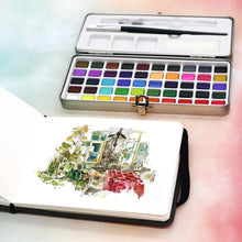 Load image into Gallery viewer, 50 Color Watercolor set