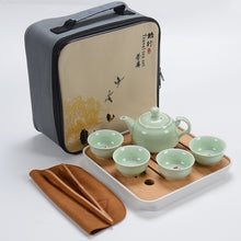 Load image into Gallery viewer, Ceramic Tea Set for 4