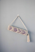 Load image into Gallery viewer, Crochet Macrame Yoga Mat Bag