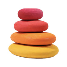 Load image into Gallery viewer, Montessori Custom Colors Stacking Rocks