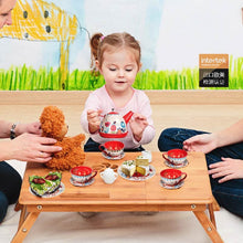 Load image into Gallery viewer, Child Sized Tin Tea Set