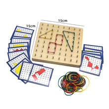 Load image into Gallery viewer, Montessori Toddler Assorted Peg Shape Peg Puzzles