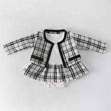 Load image into Gallery viewer, Matching Warm Winter Knit Sweater and Bloomers for Baby
