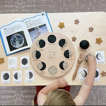 Load image into Gallery viewer, Montessori Moon Phase Puzzle Toy for Kids