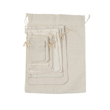 Load image into Gallery viewer, Natural Linen Treasure Bags