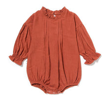 Load image into Gallery viewer, Natural Cotton Baby Romper- Sleeveless and Long Sleeve