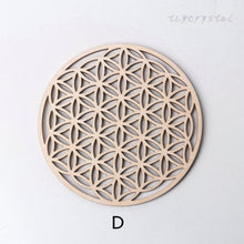 Load image into Gallery viewer, Wooden Crystal Grid