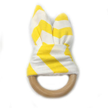 Load image into Gallery viewer, Organic Wood & Material Ring Teether