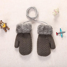Load image into Gallery viewer, Warm Knit Wool Gloves for Babies and Toddlers