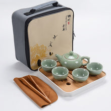 Load image into Gallery viewer, Ceramic Tea Set for 4