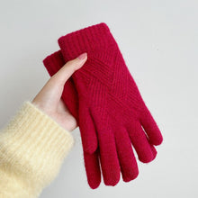 Load image into Gallery viewer, Crosshatch Cashmere Winter Gloves