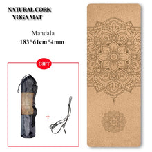 Load image into Gallery viewer, Natural Cork Yoga Mat