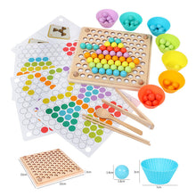 Load image into Gallery viewer, Montessori Toddler Assorted Peg Shape Peg Puzzles