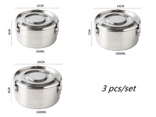 Load image into Gallery viewer, Stainless Steel Leak Proof Travel Tiffin - Bento
