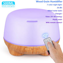 Load image into Gallery viewer, Wood Grain Essential Oil Diffuser