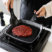 Load image into Gallery viewer, Square Cast Iron Steak Skillet Pan