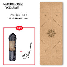 Load image into Gallery viewer, Natural Cork Yoga Mat