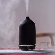 Load image into Gallery viewer, Scrub Ceramic Diffuser,Hand Crafted Ultrasonic Essential oil Aromatherapy Humidifier,Nano Atomization for Bedroom Baby Home100ML