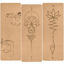Load image into Gallery viewer, Natural Cork Yoga Mat