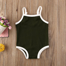 Load image into Gallery viewer, Girls Ribbed One Piece Bathing Suit