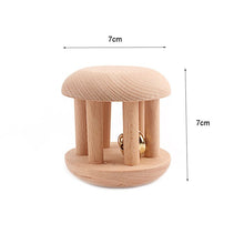 Load image into Gallery viewer, Montessori Toddler Infant Vocal Toys Bell Wooden Cage Bell Brain Sound Development Educational Toy Beech Wood Early Educational