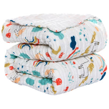 Load image into Gallery viewer, Organic Muslin Pure Swaddling & Receiving Blanket