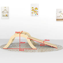 Load image into Gallery viewer, Pikler Climbing Triangle with Ramp