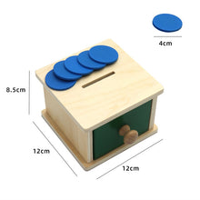 Load image into Gallery viewer, Montessori Toddler Assorted Peg Shape Peg Puzzles