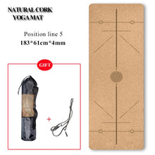 Load image into Gallery viewer, Natural Cork Yoga Mat