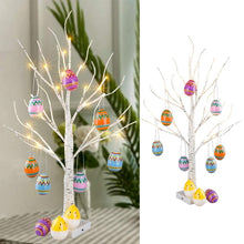 Load image into Gallery viewer, LED Birch Tree Decoration and Easter Egg Ornaments