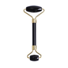 Load image into Gallery viewer, Obsidian Jade Roller, Guasha, Kansa