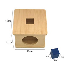 Load image into Gallery viewer, Montessori Toddler Assorted Peg Shape Peg Puzzles