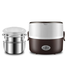 Load image into Gallery viewer, Portable Stainless Steel Bento Cooker