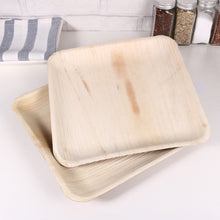 Load image into Gallery viewer, 5 Pcs Biodegradable Leaf Plates