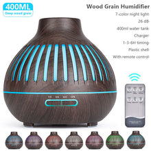 Load image into Gallery viewer, Wood Grain Essential Oil Diffuser