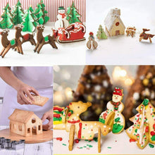 Load image into Gallery viewer, Gingerbread House Cookie Cutter Mold