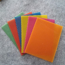 Load image into Gallery viewer, 12pcs Natural Candle Making Beeswax Sheets