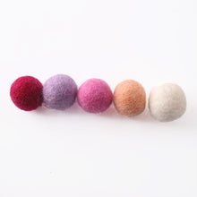 Load image into Gallery viewer, Colored Wool Felt Balls