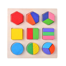 Load image into Gallery viewer, Montessori Toddler 3D Shapes Puzzle Sorting