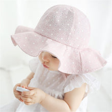 Load image into Gallery viewer, Wide Brimmed Sun Hat for Baby