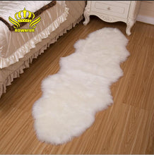 Load image into Gallery viewer, Vegan Faux Fur Soft Baby Play Carpet