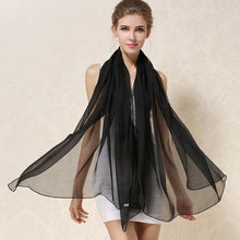 Load image into Gallery viewer, 100% Pure Silk Scarf/Shawl for Women