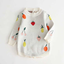Load image into Gallery viewer, Baby Knitted Winter Romper